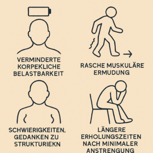 Verminderte körperliche Belastbarkeit